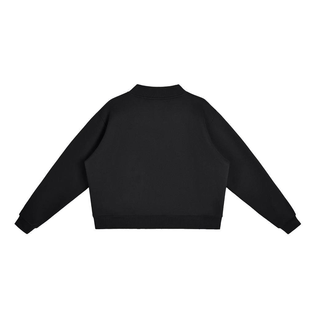 all,arcaprl,womens,womans,women,woman,W,essential,fleece,mock,neck,crew,sweatshirt,upper,body,upperbody