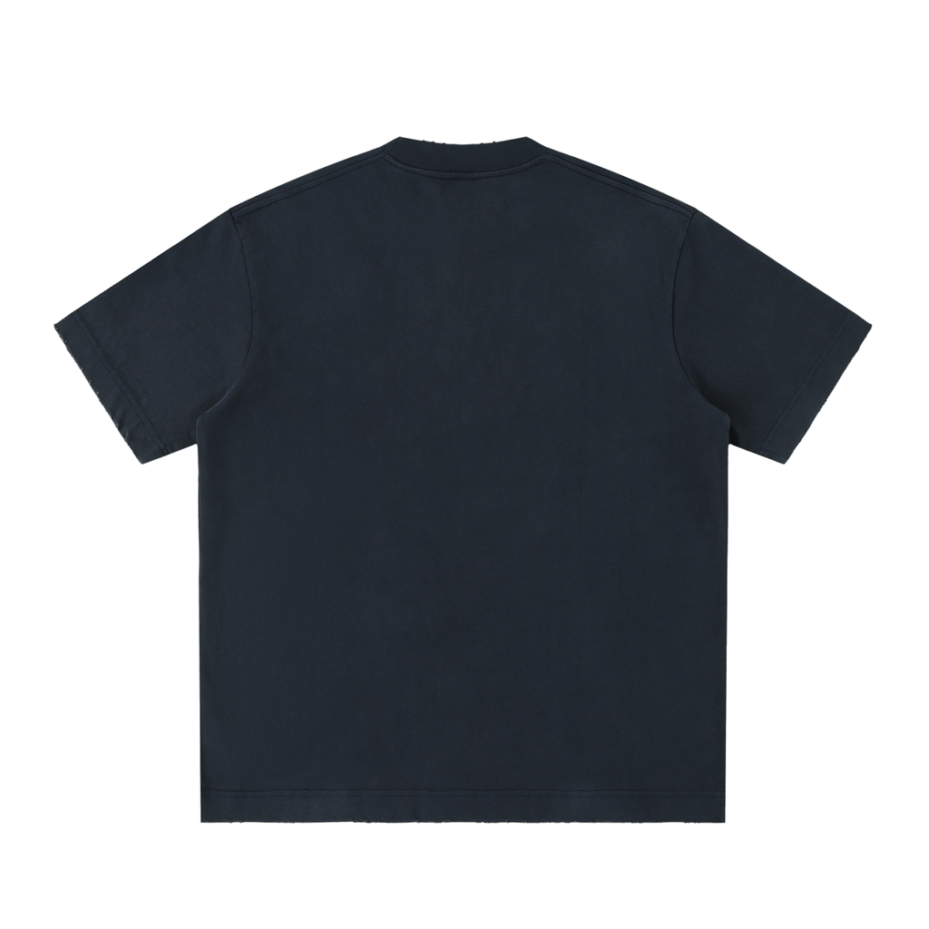 all,heavyweight,vintage washed,frayed,t-shirt,tee,one-size,arcaprl,arcadia apparel,arcadia