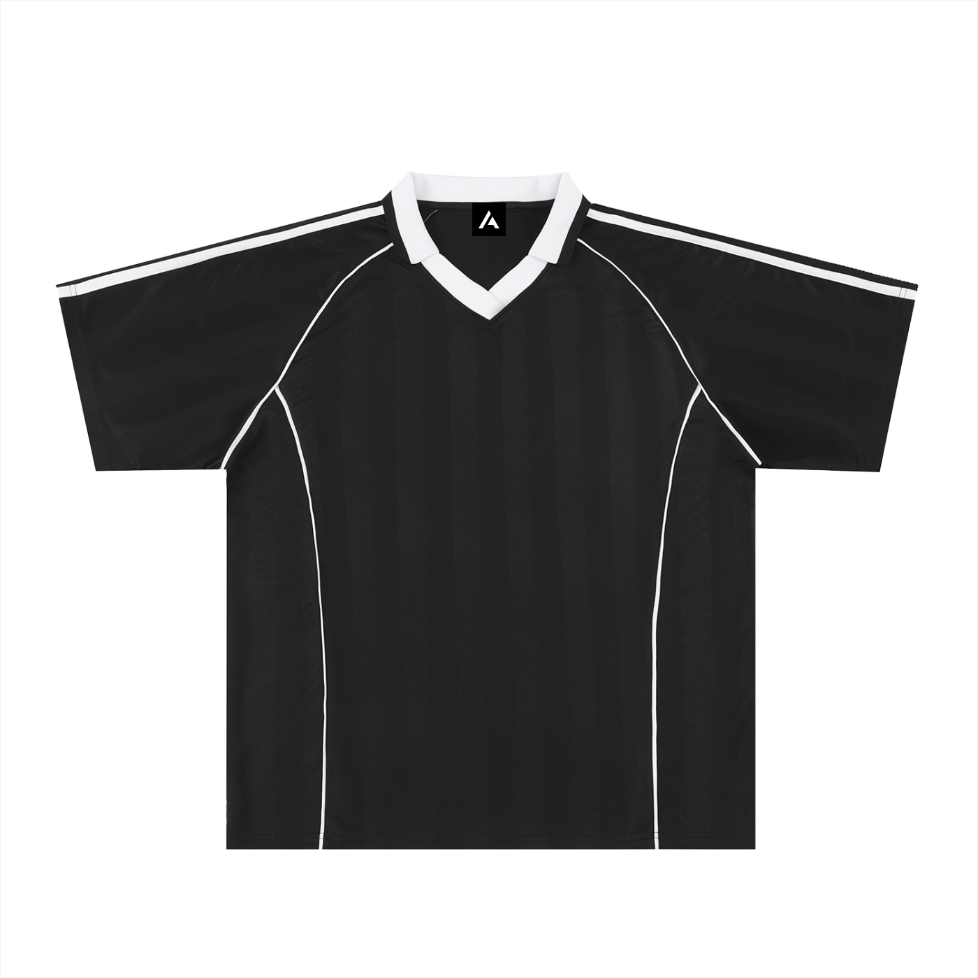 all,arcaprl,shadow,stripe,striped,collar,collared,jersey,soccer,football,upper,body,one,size,jacquard,striping
