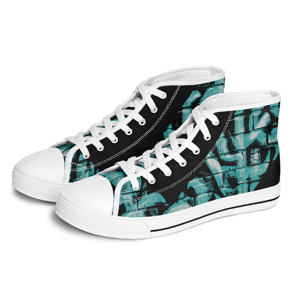 SNEAK | high top | graffiti checkmark