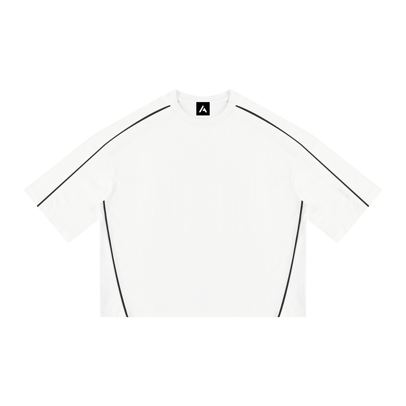 all,arcaprl,heavyweight,boxy,piping,t-shirt,tee,one-size,upper body,ut0122