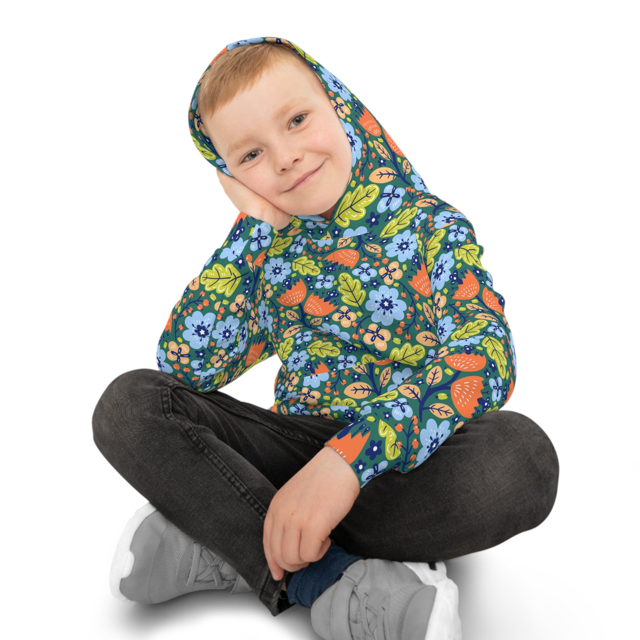 K | flwrpwr | children's hoodie
