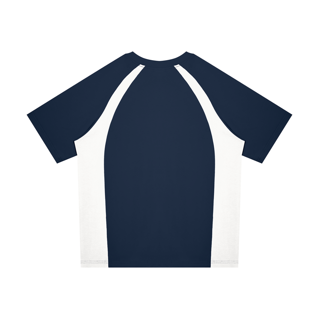 O | raglan colour block t-shirt | 8o
