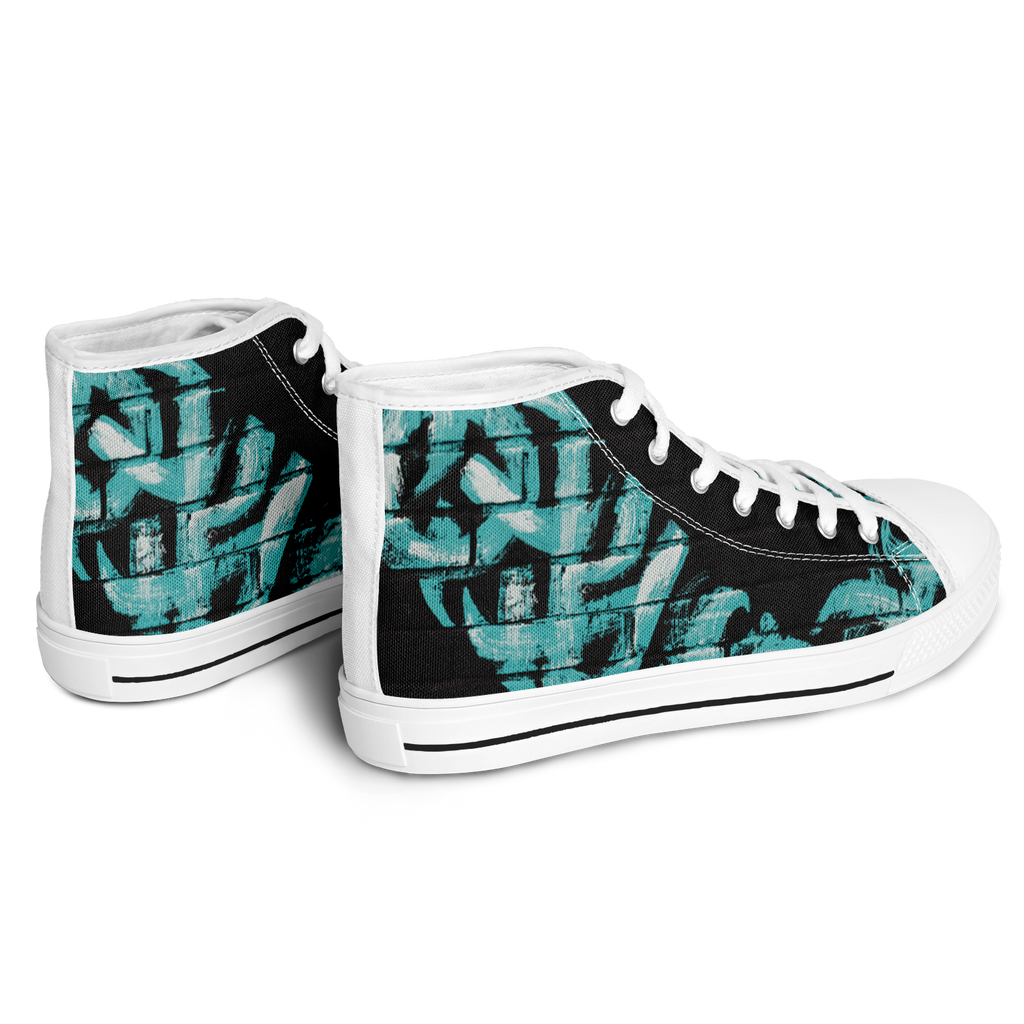 SNEAK | high top | graffiti checkmark