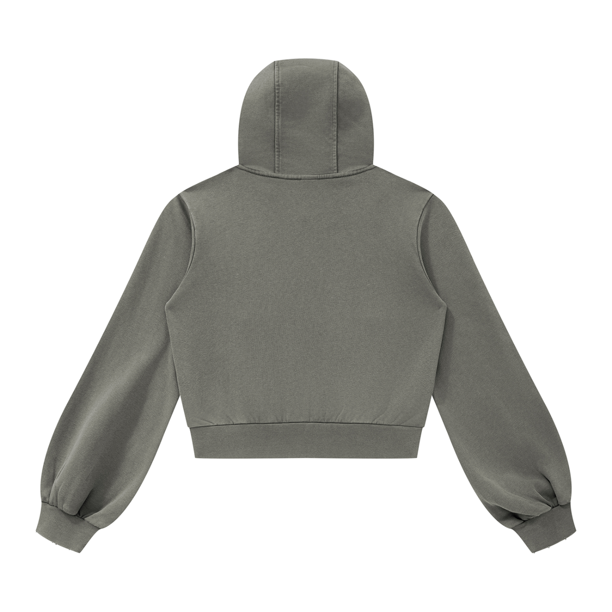 W | vintage wash full zip hoodie