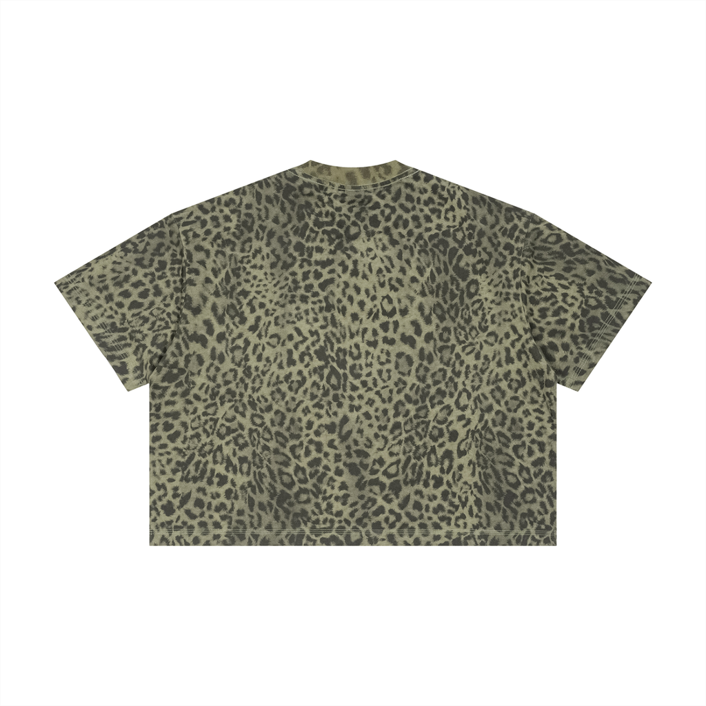 all,ut0079,arcaprl,leopard print,animal print,boxy,t-shirt,tee,arcadia apparel,one-size