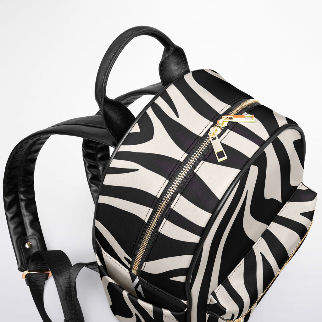 Mini Backpack | zebra print