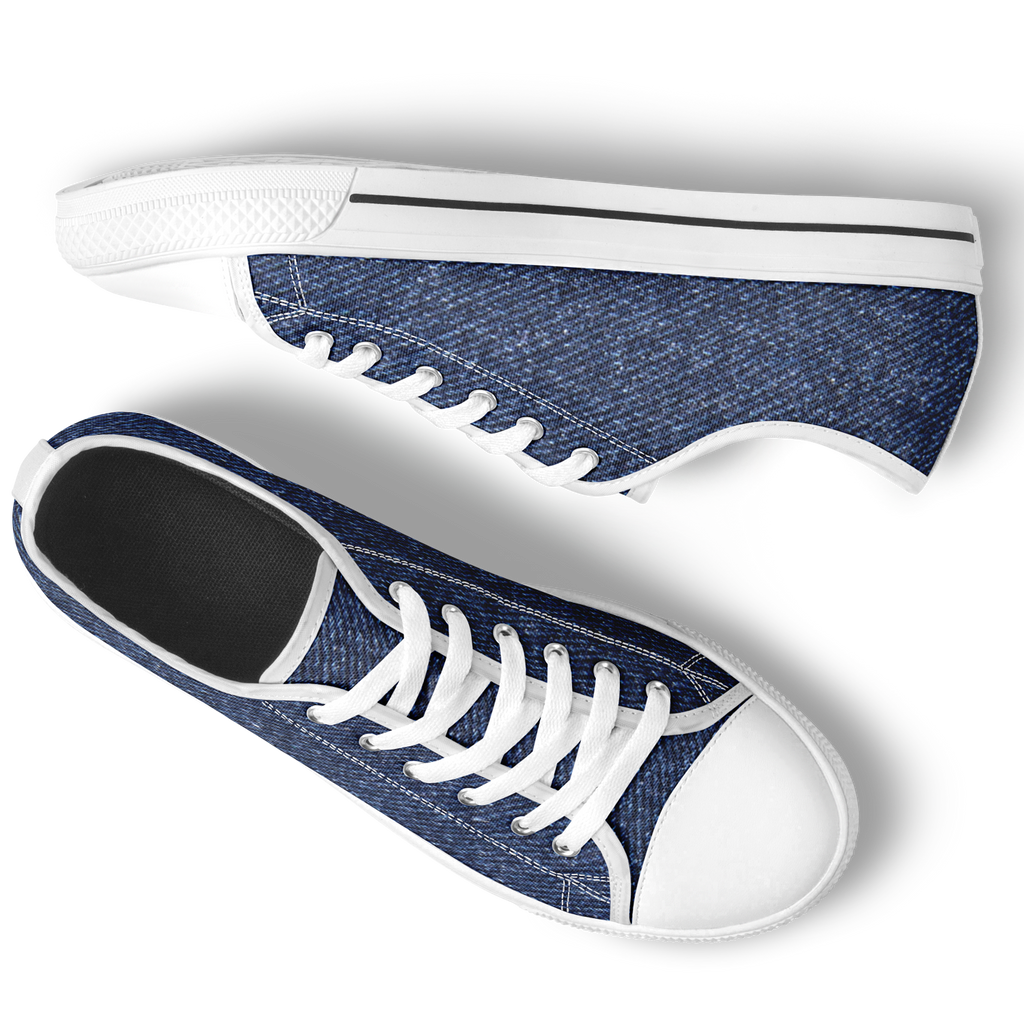 SNEAK | low top | navy denim - Arcadia Apparel
