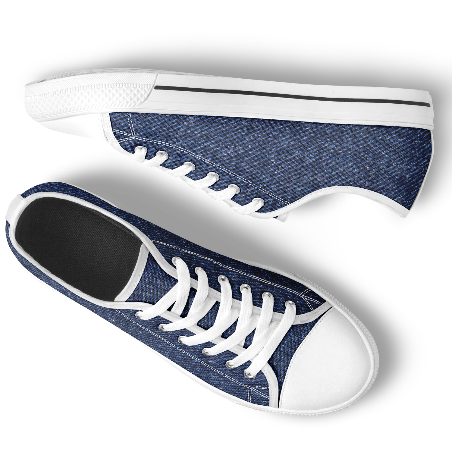 SNEAK | low top | navy denim - Arcadia Apparel