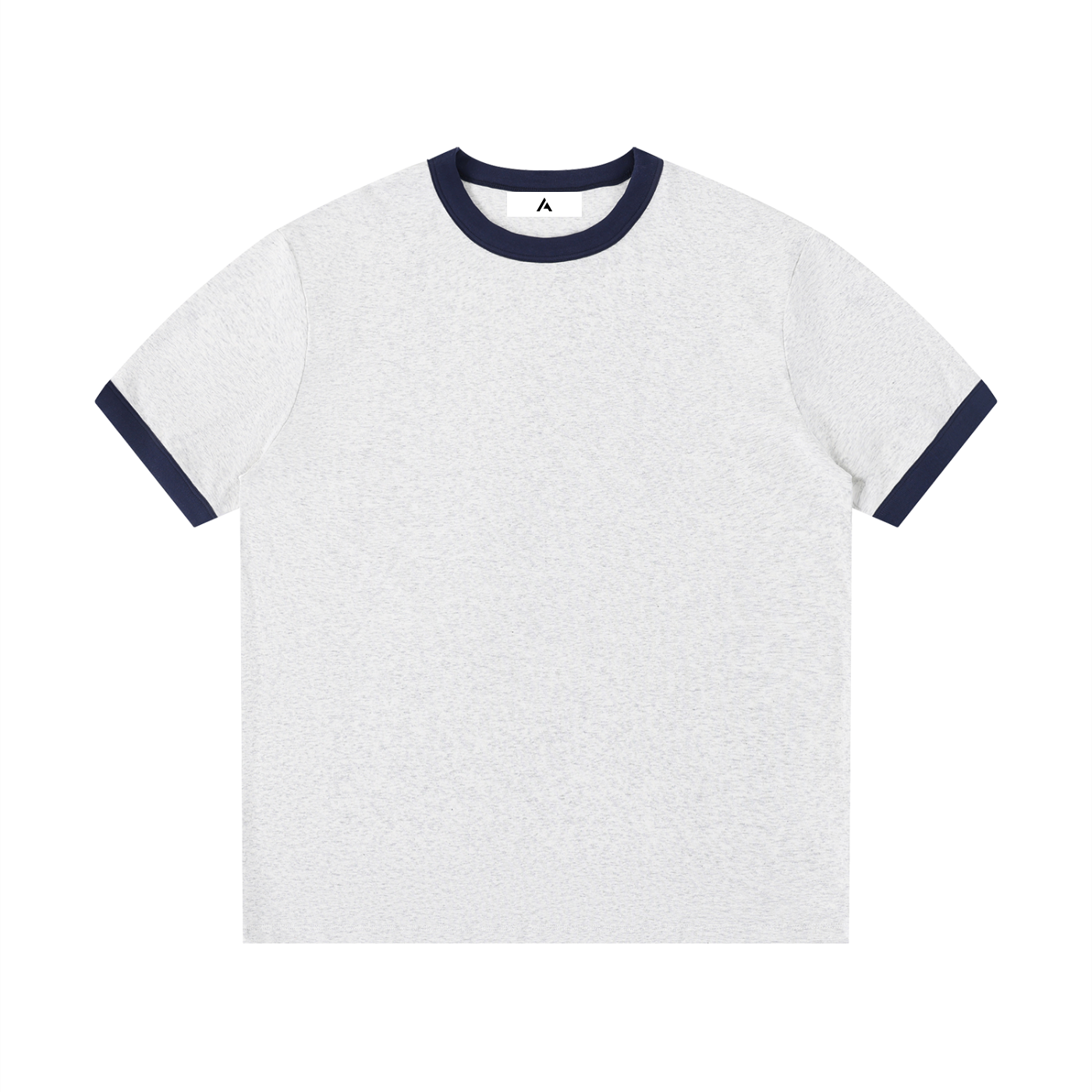 all,arcaprl,contrast,edge,ribbed,crewneck,t-shirt,one-size,upper body,rt0046