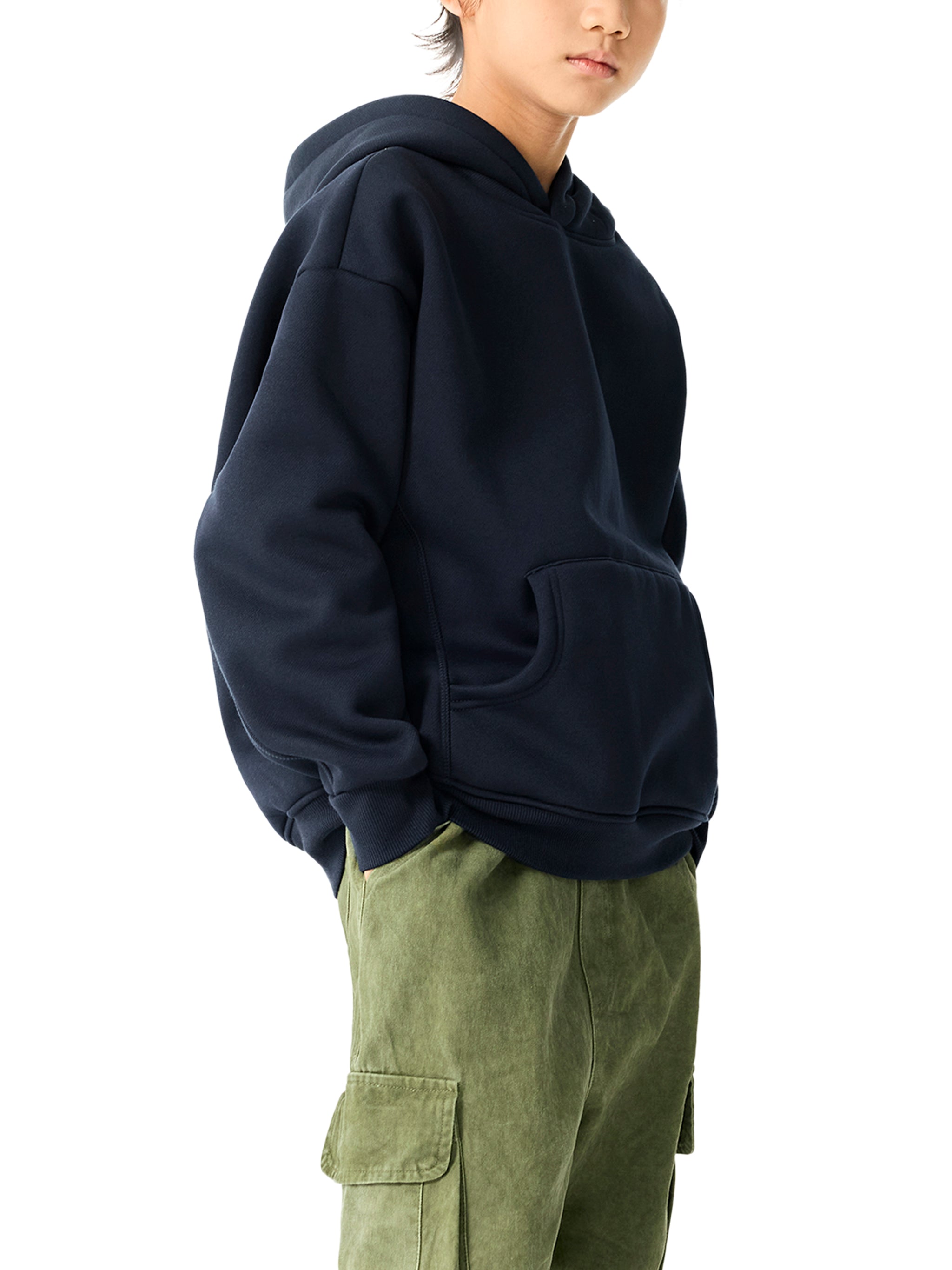 K | essential kids' fleece hoodie