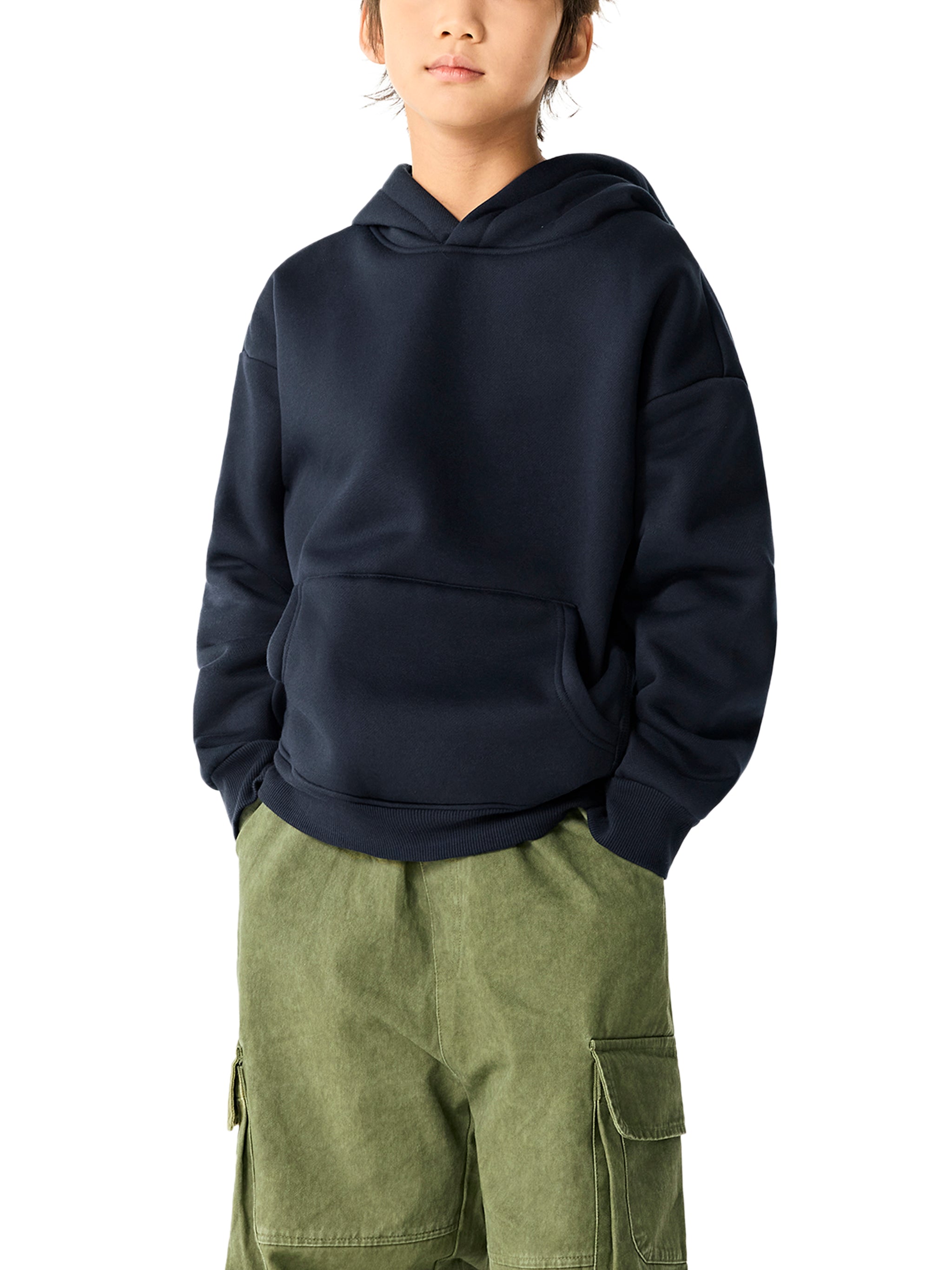 K | essential kids' fleece hoodie