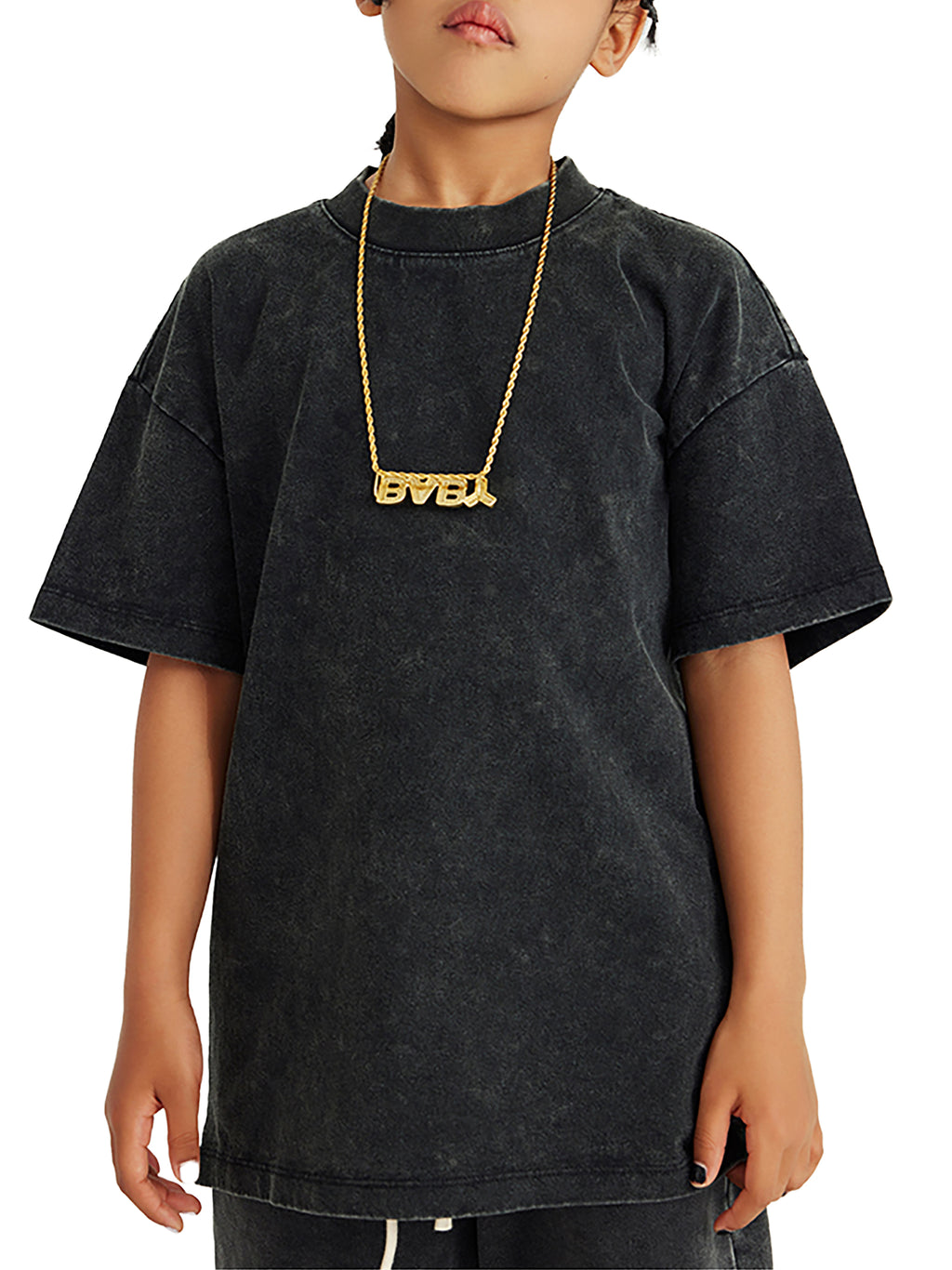 K | snow washed kids' t-shirt