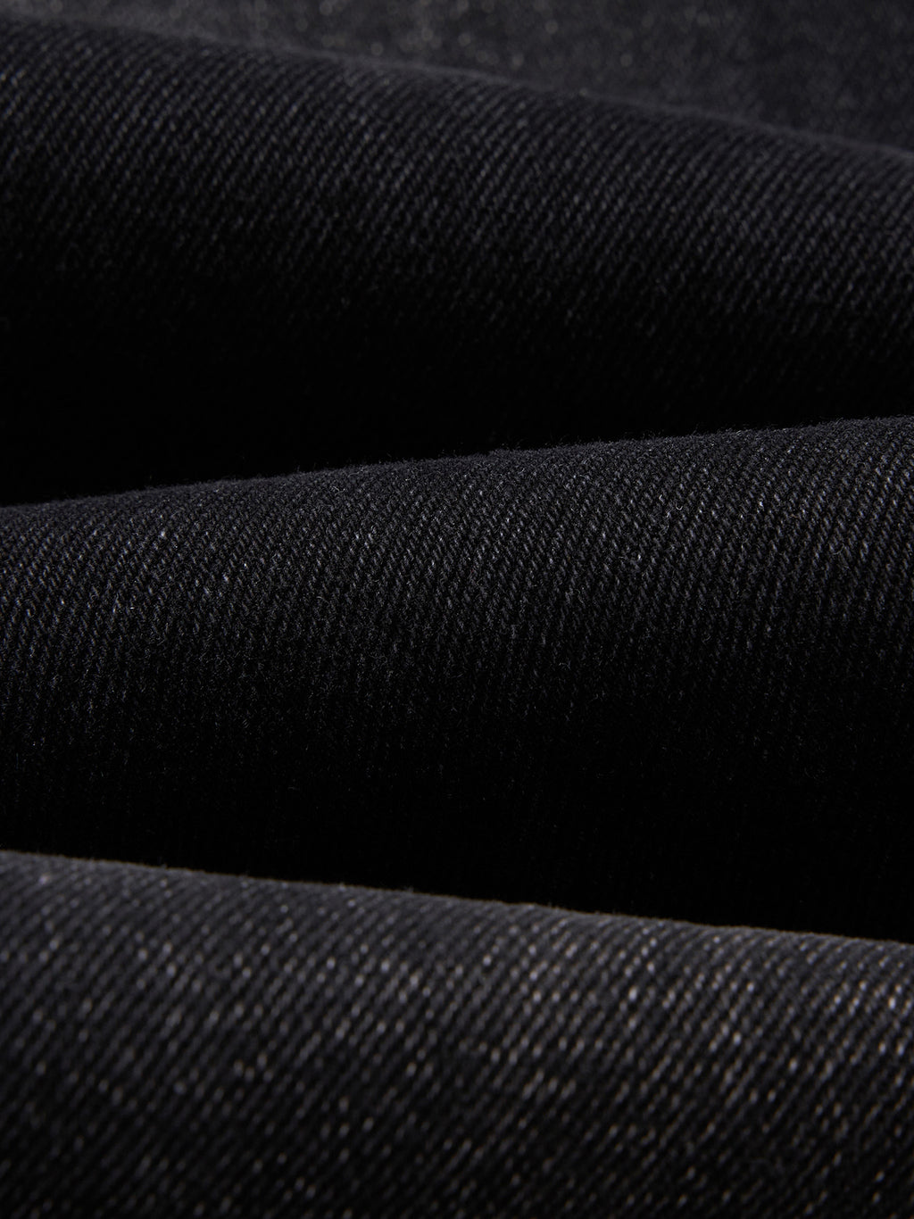 M | vintage wash wide leg jeans | black