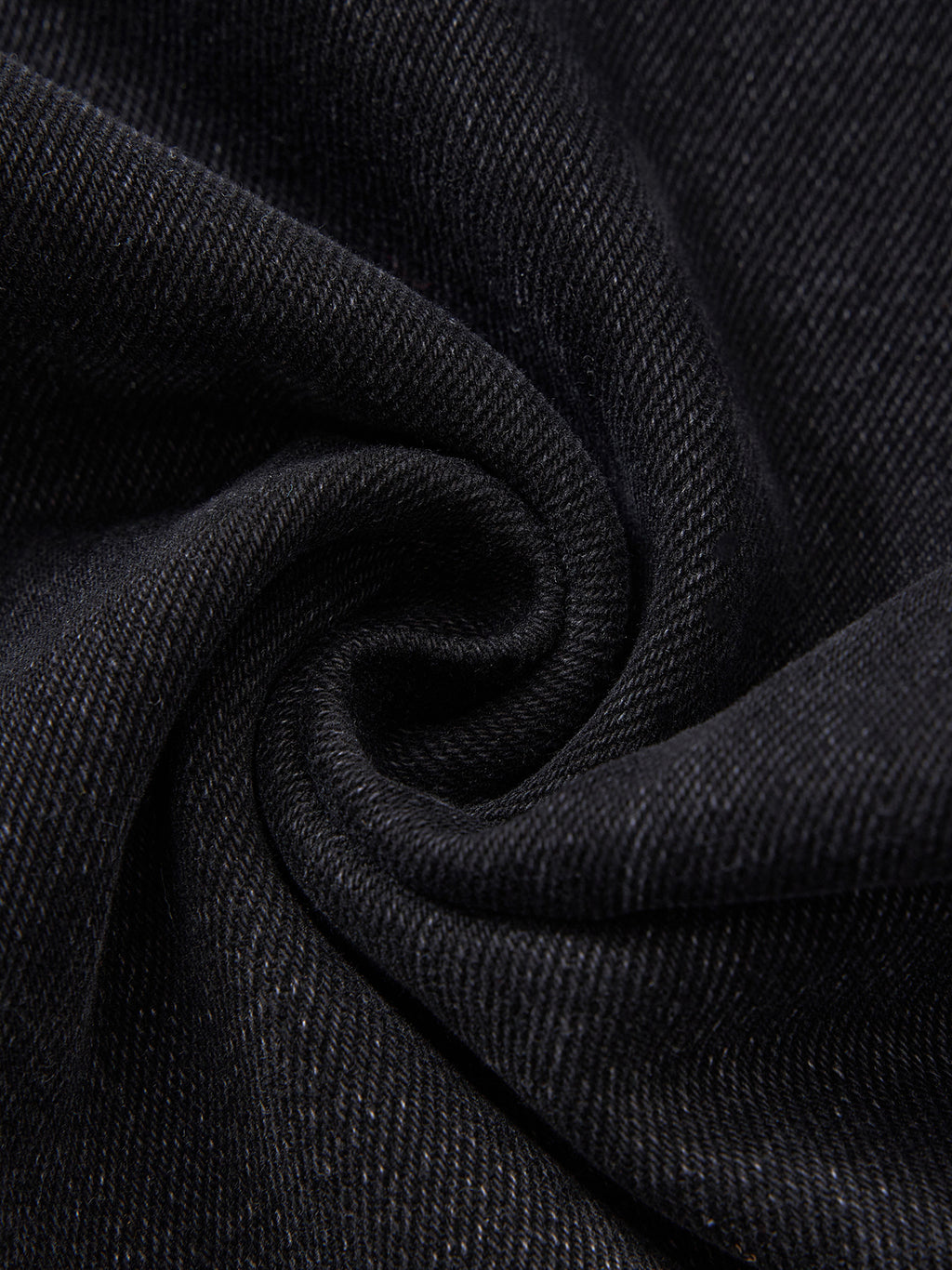 M | vintage wash wide leg jeans | black