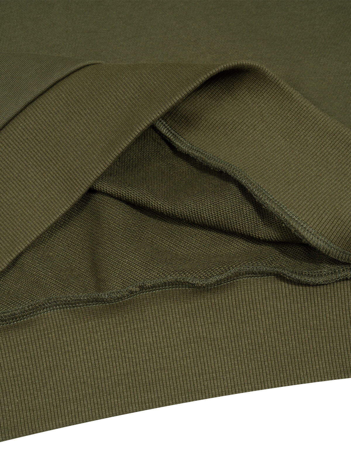 O | boxy camo-panelled hoodie