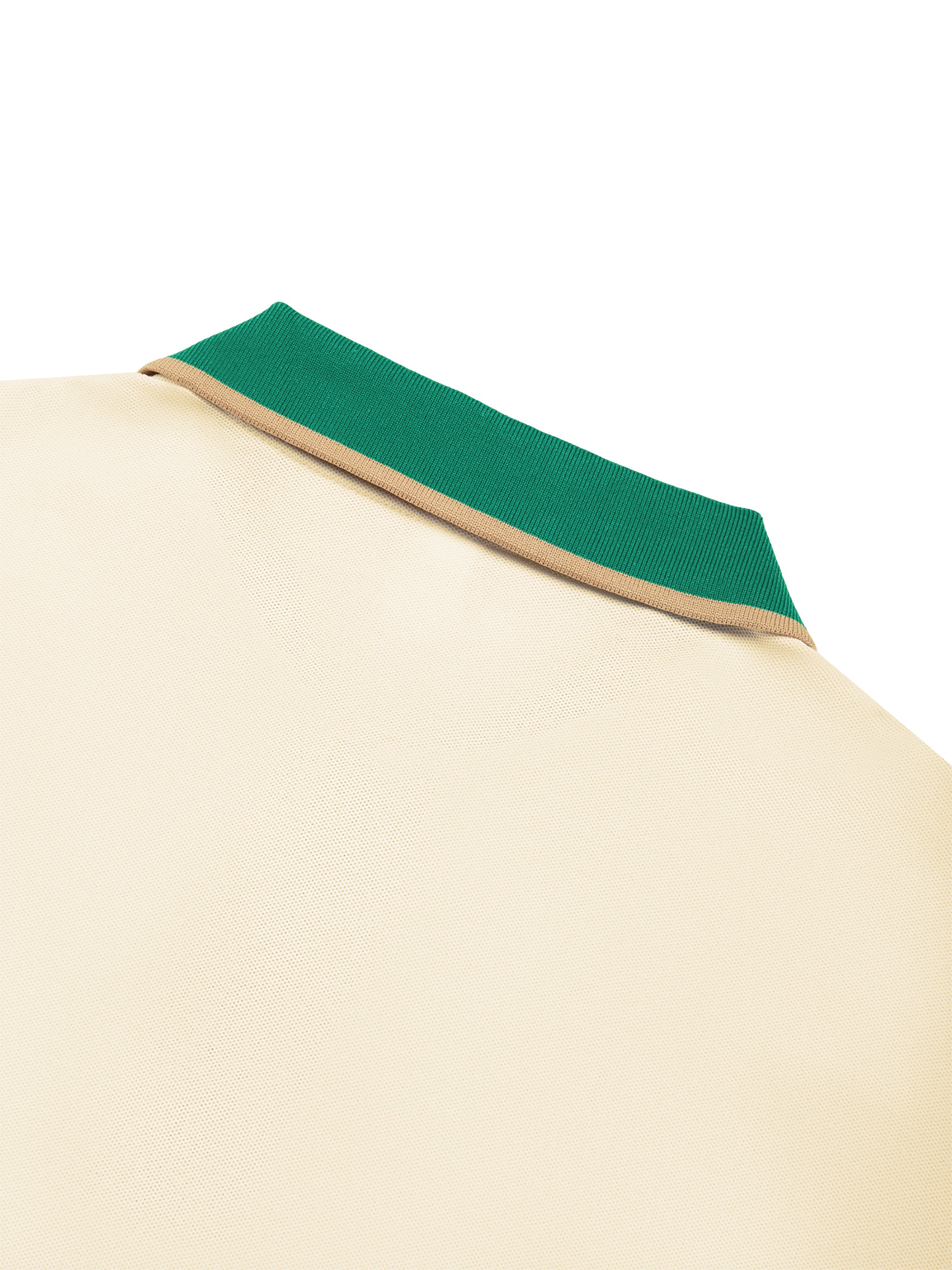 O | colour block polo shirt