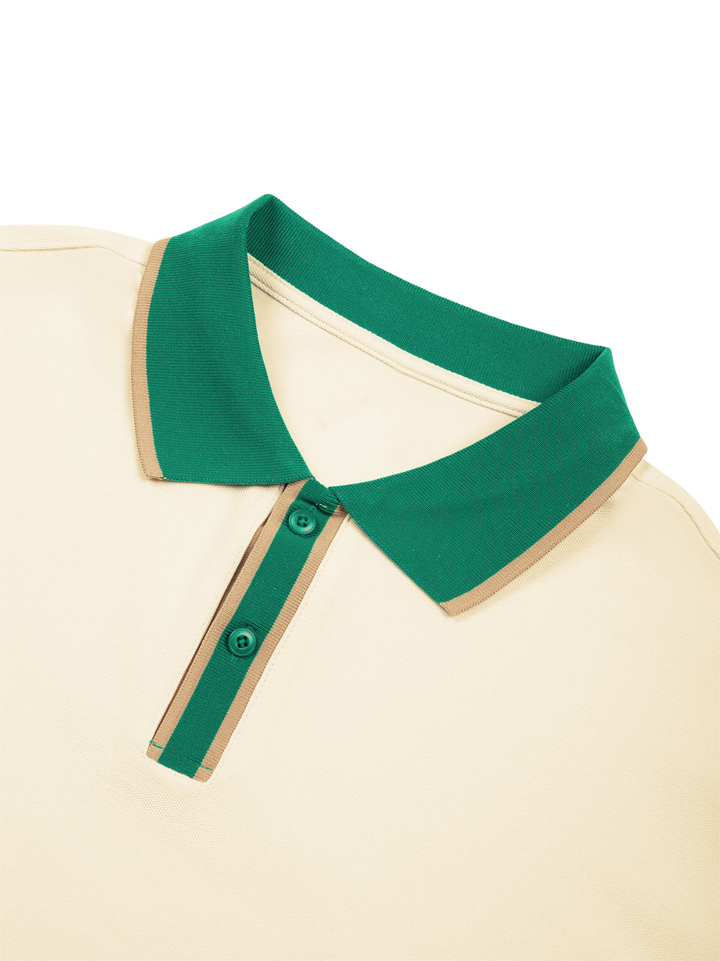 O | colour block polo shirt