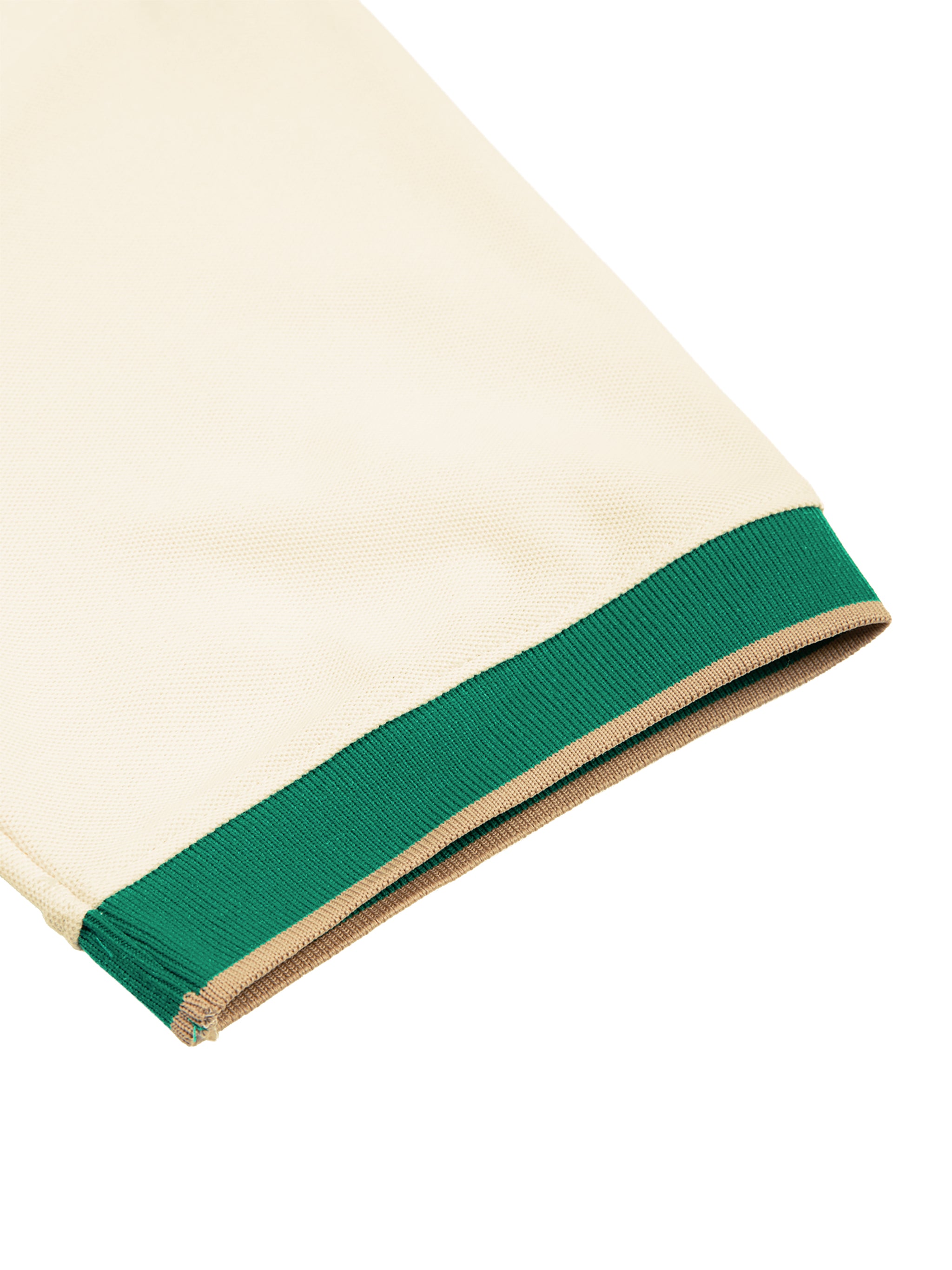 O | colour block polo shirt