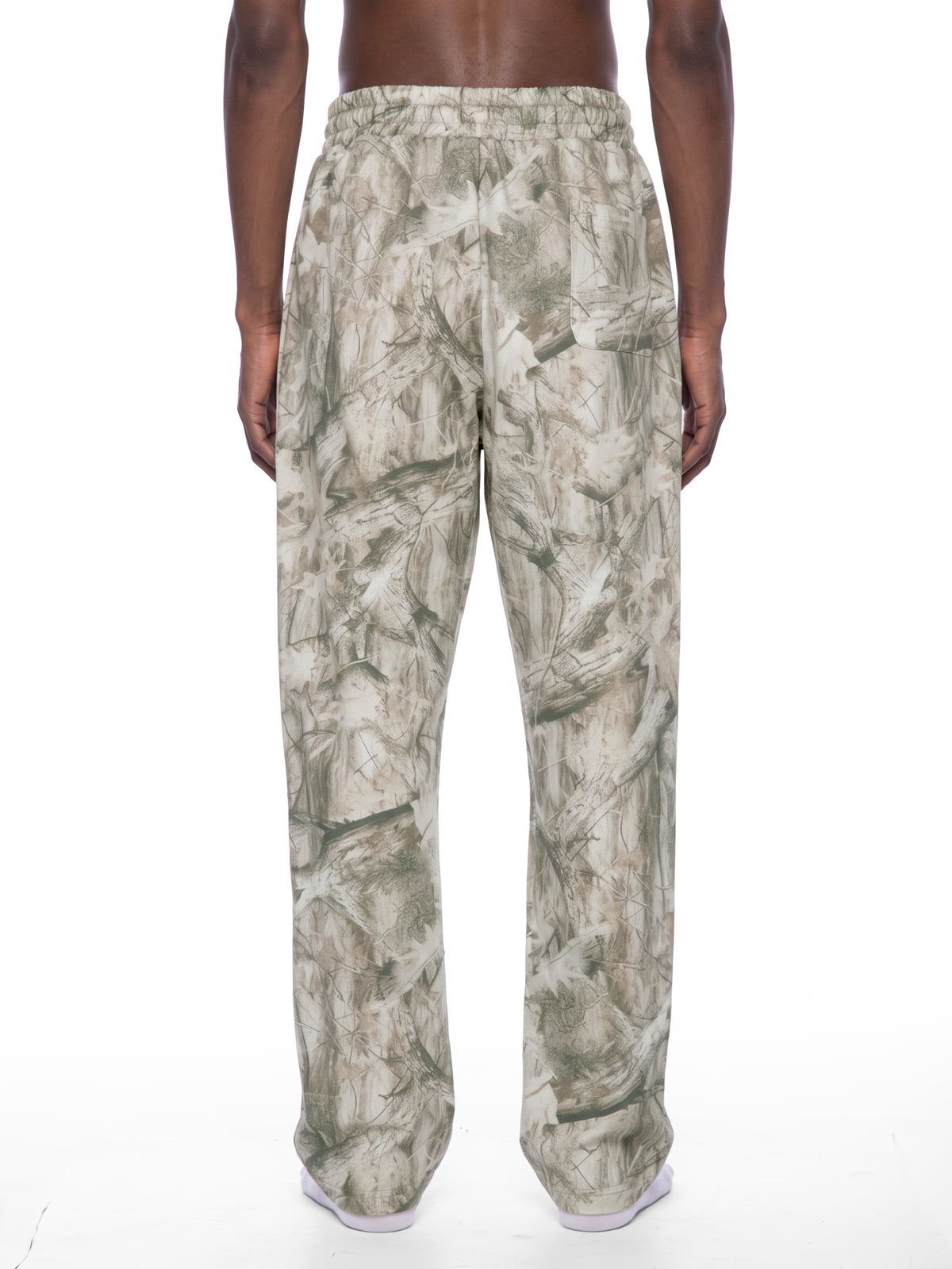 O | fleece tree camo sweatpants