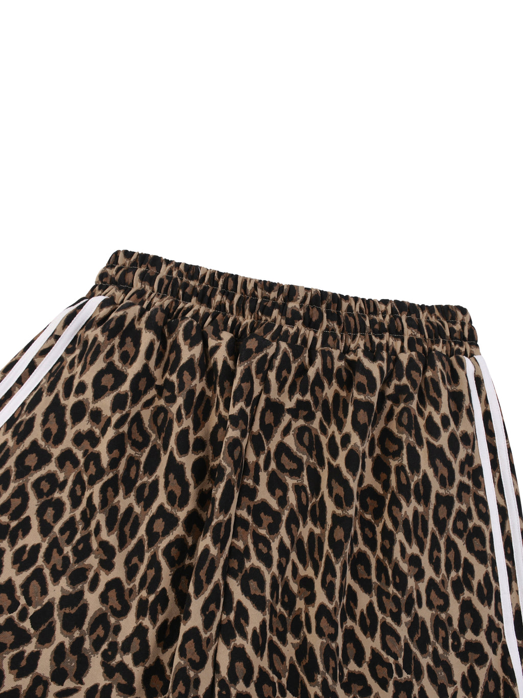 O | leopard barrel leg sweatpants