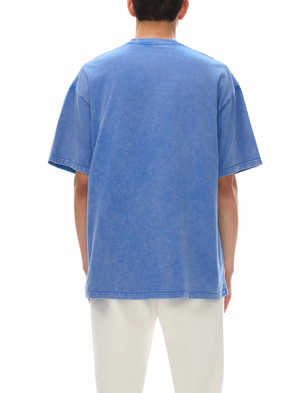 O | snow washed oversized cotton t-shirt