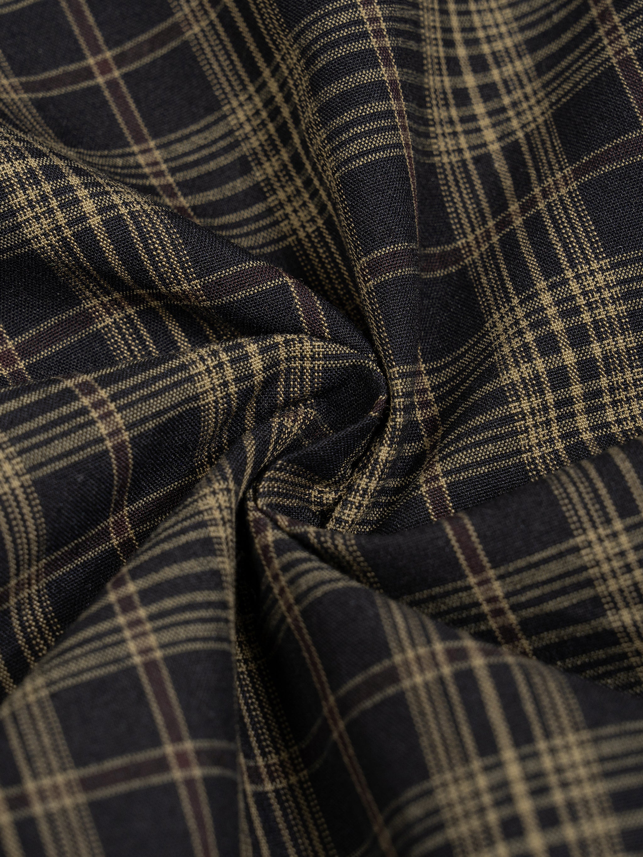 O | plaid full-zip track jacket