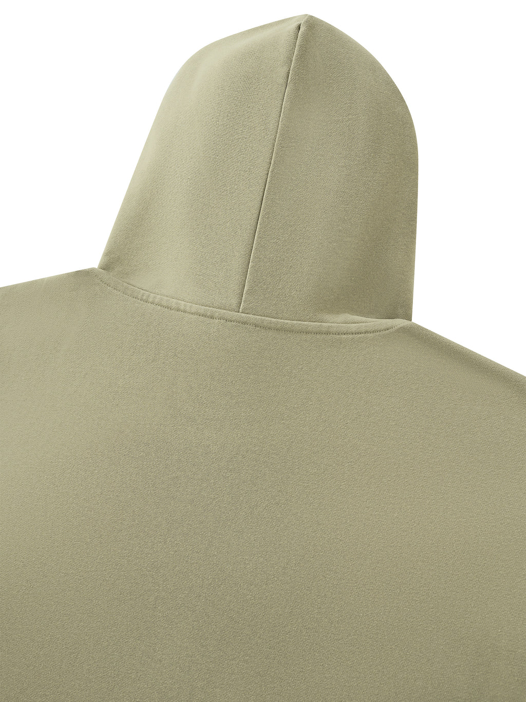 O | heavyweight ruched sleeves hoodie