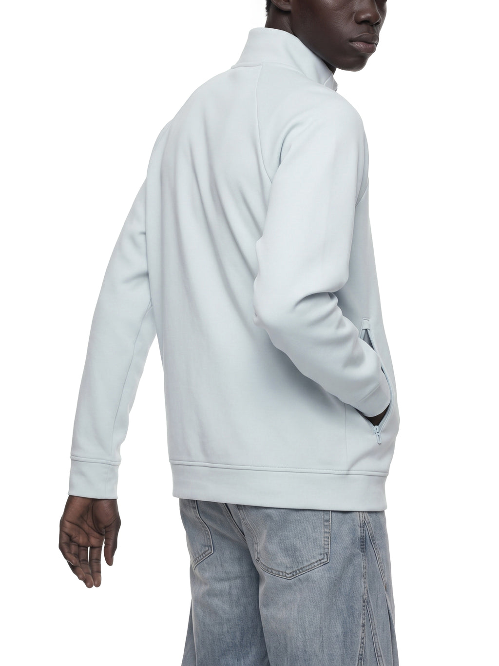 O | stand collar jacket