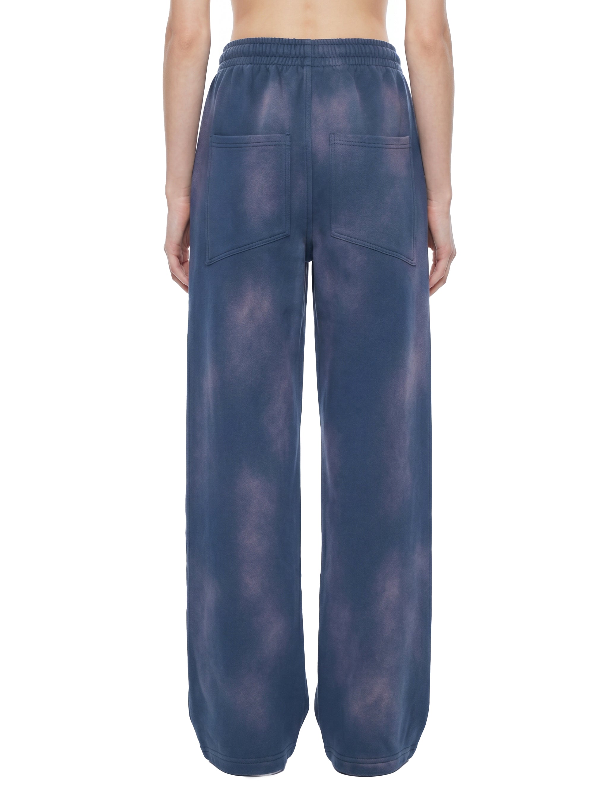 O | sunfade wide leg fleece sweatpants