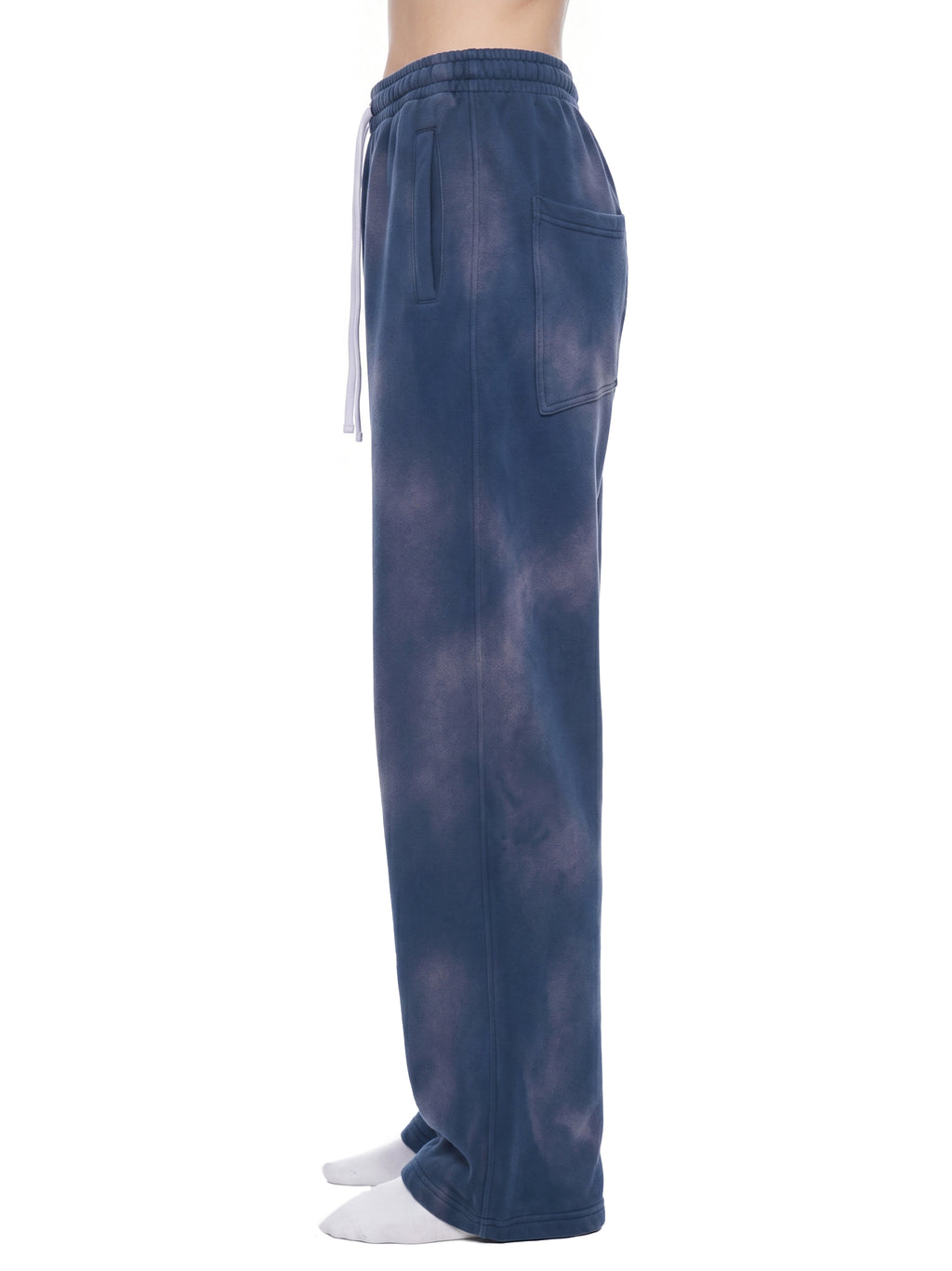 O | sunfade wide leg fleece sweatpants