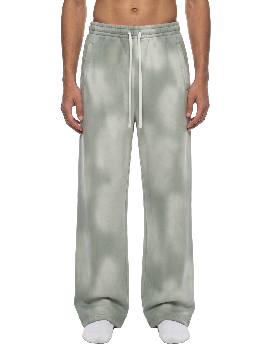 O | sunfade wide leg fleece sweatpants