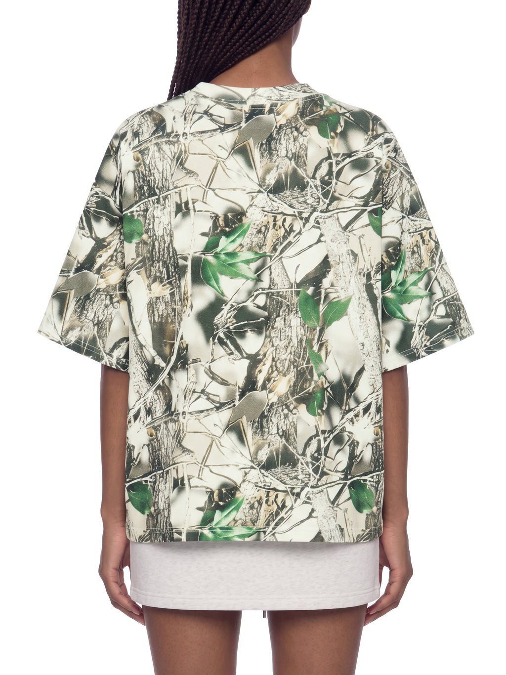 O | tree camo boxy t-shirt