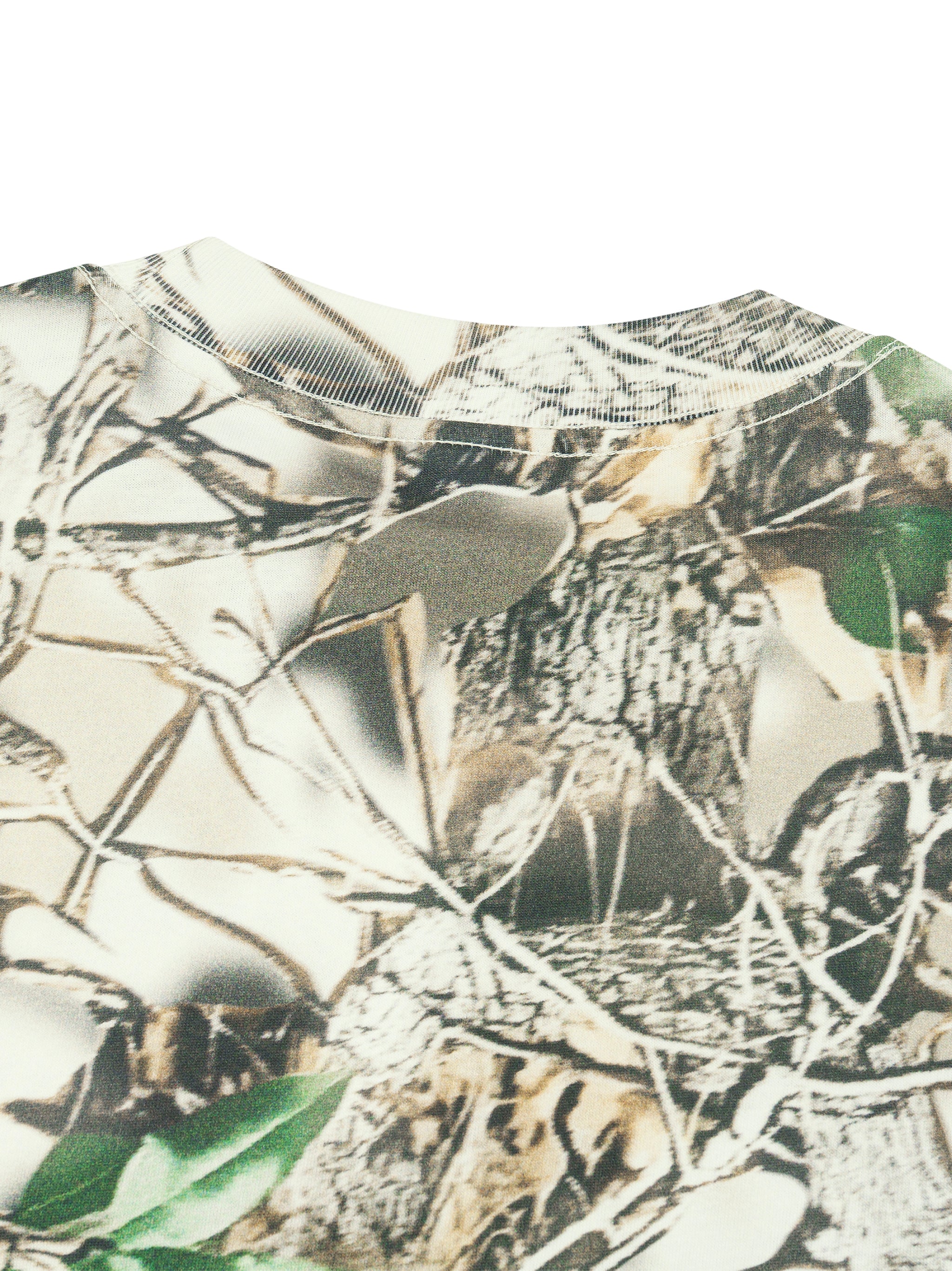 O | tree camo boxy t-shirt