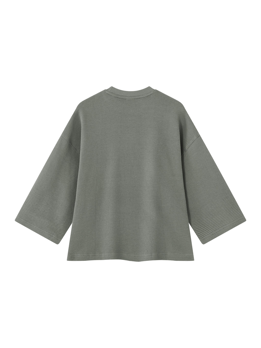 O | U waffle boxy t-shirt