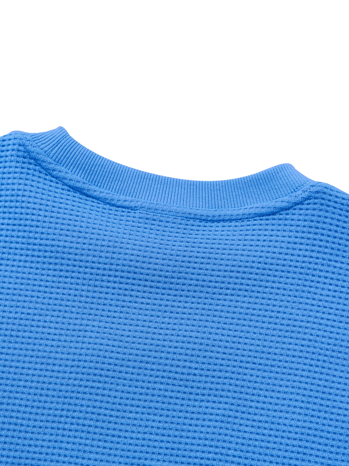O | U waffle boxy t-shirt