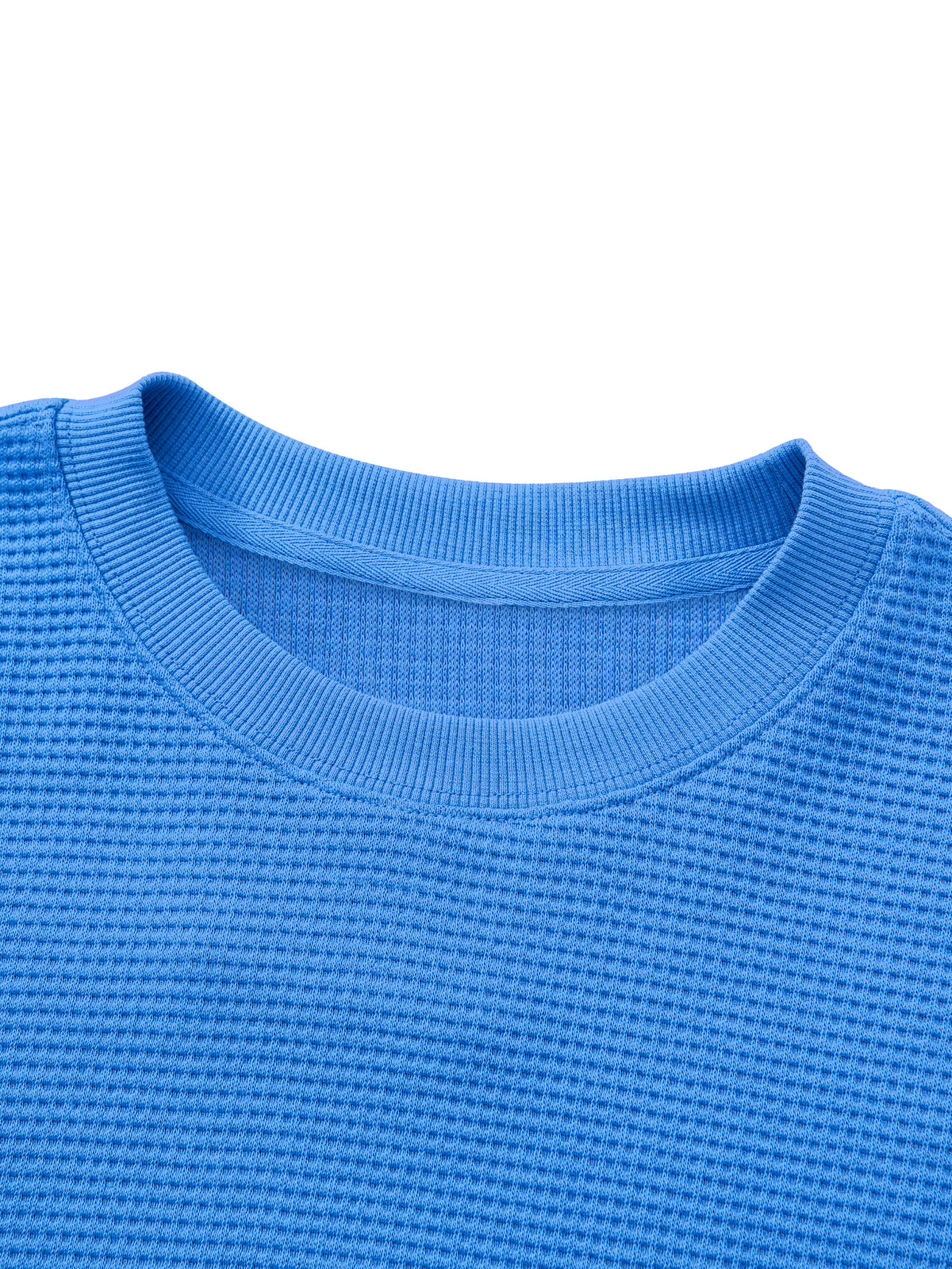 O | U waffle boxy t-shirt