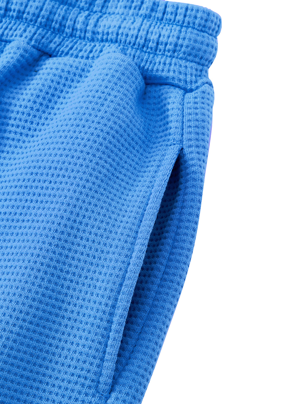 O | U wide-leg waffle shorts