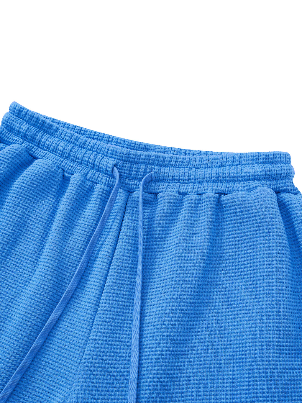 O | U wide-leg waffle shorts
