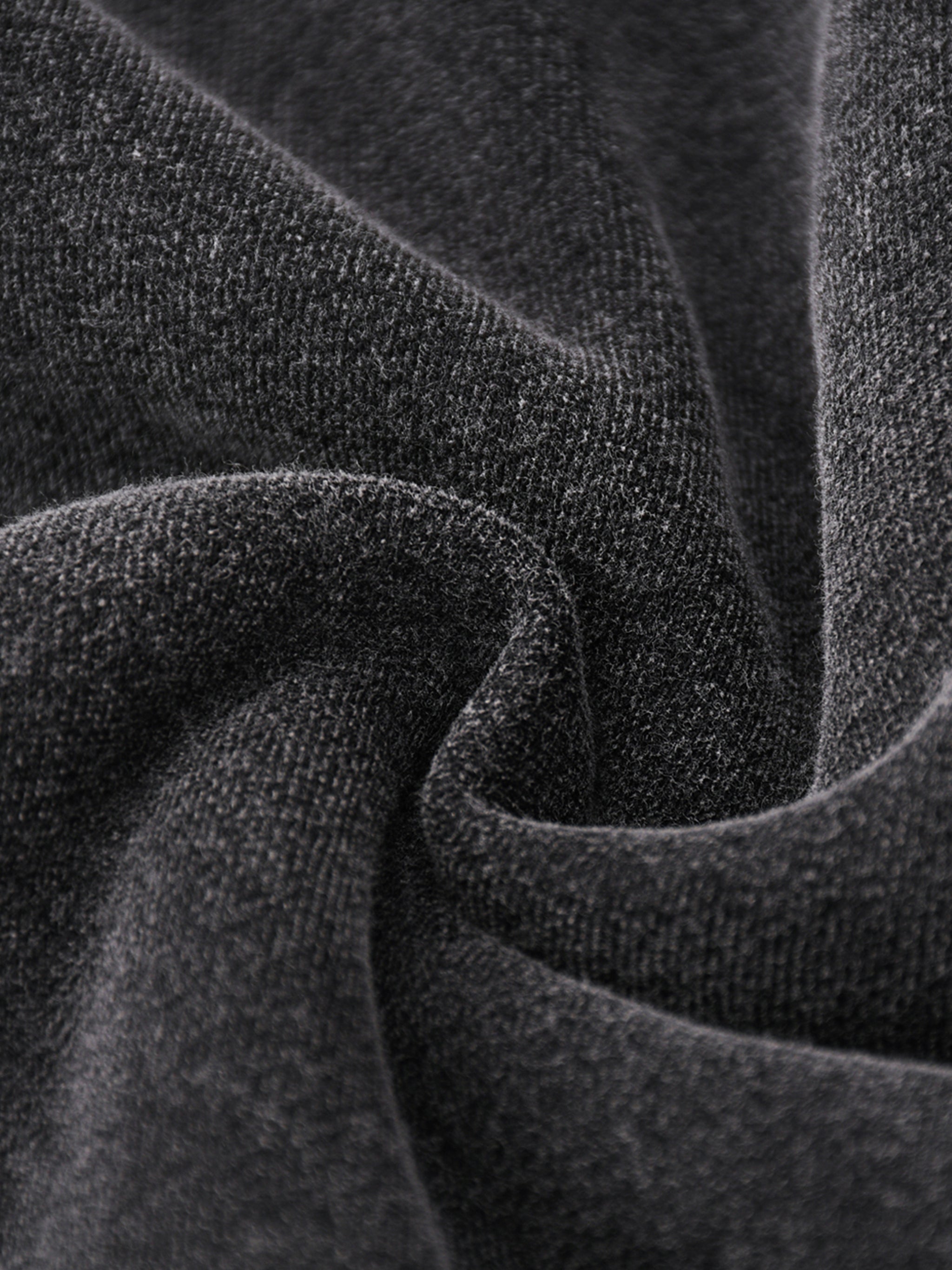 O | zip-through boxy fleece hoodie