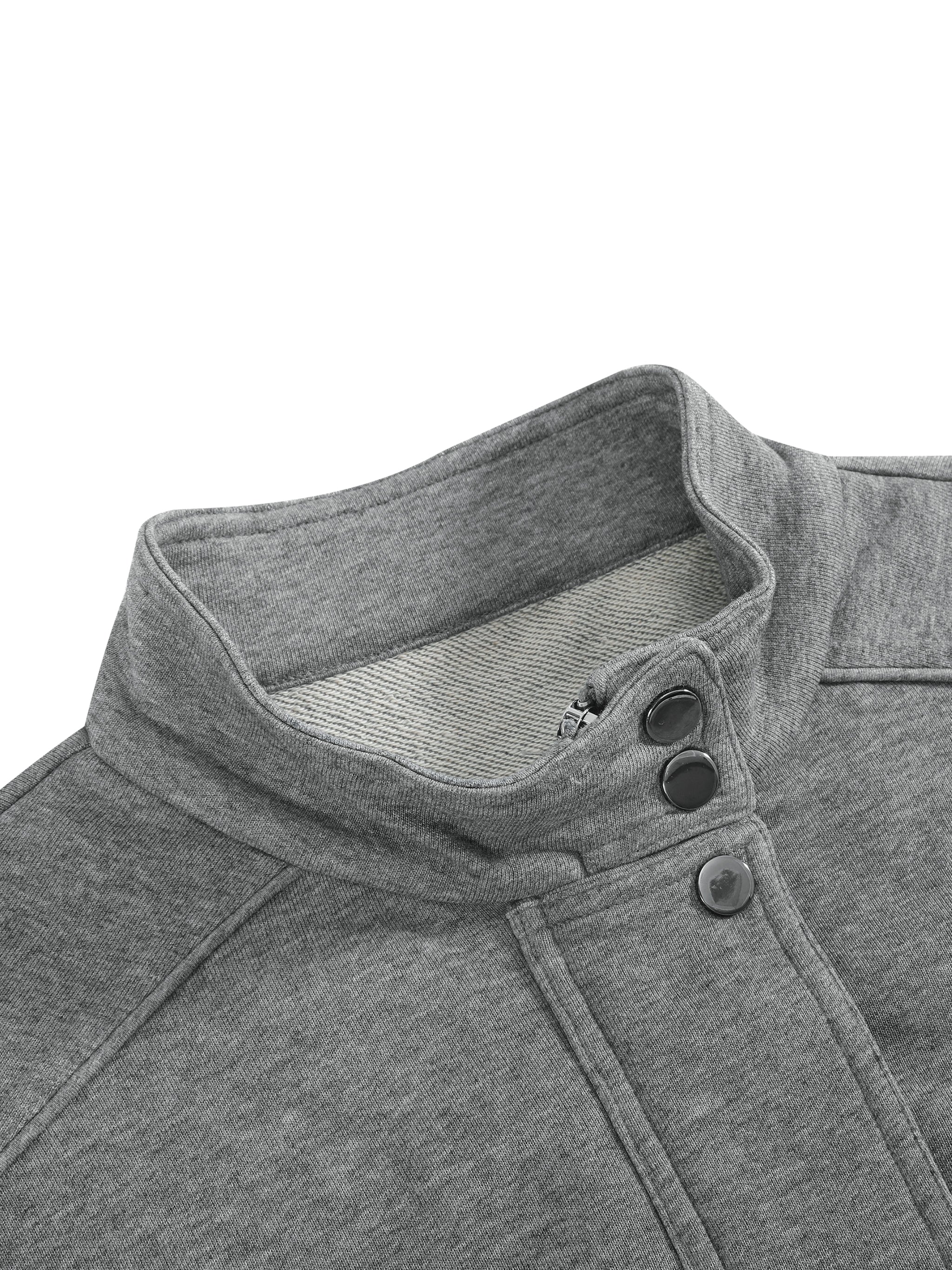 W | button-front jacket
