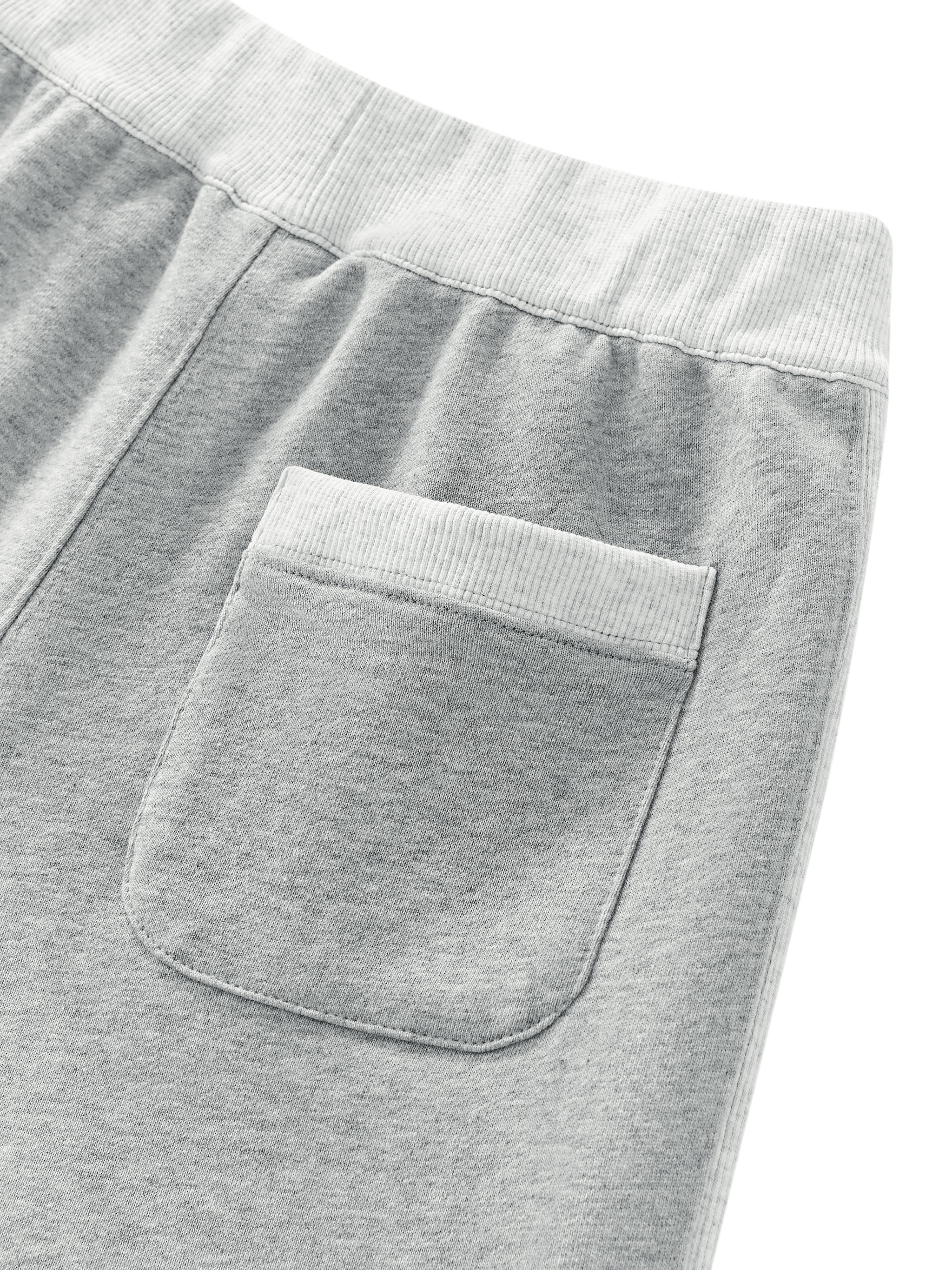 W | colour block raw hem sweatpants