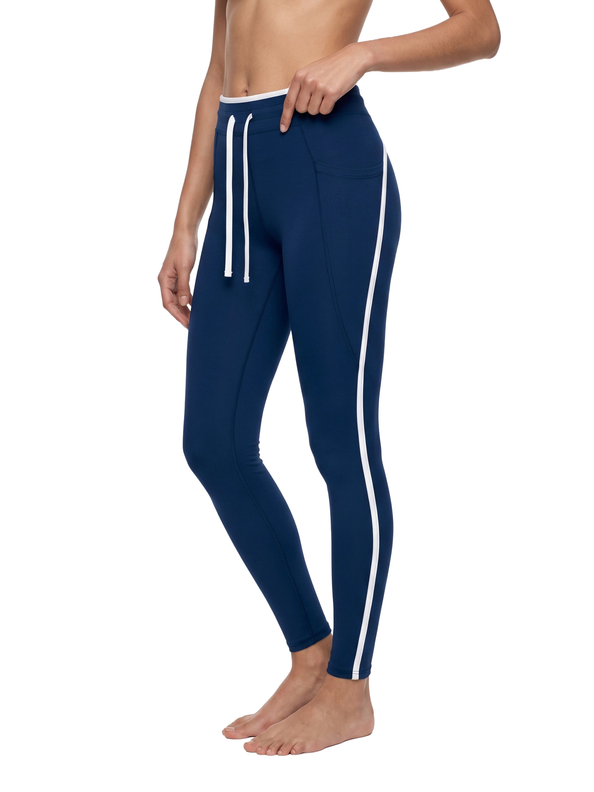 W | colour block yoga leggings