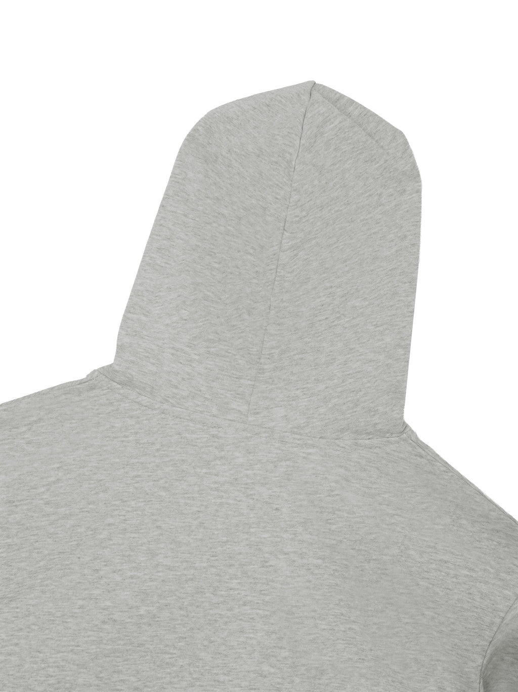 W | cropped lace-panel hoodie