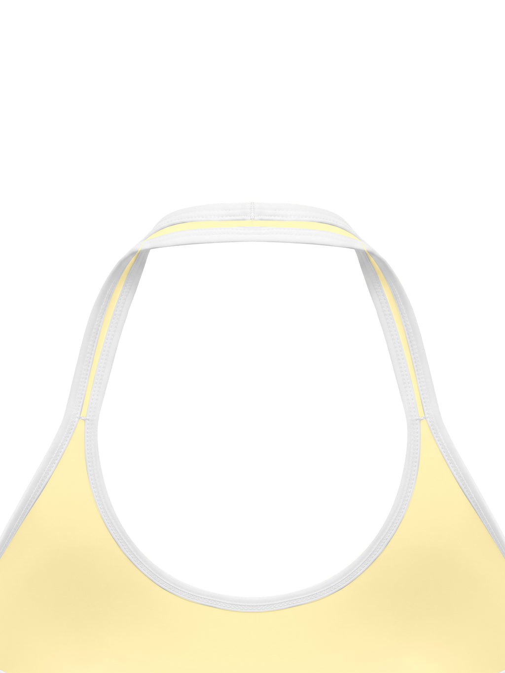 W | halter colour block yoga sports bra