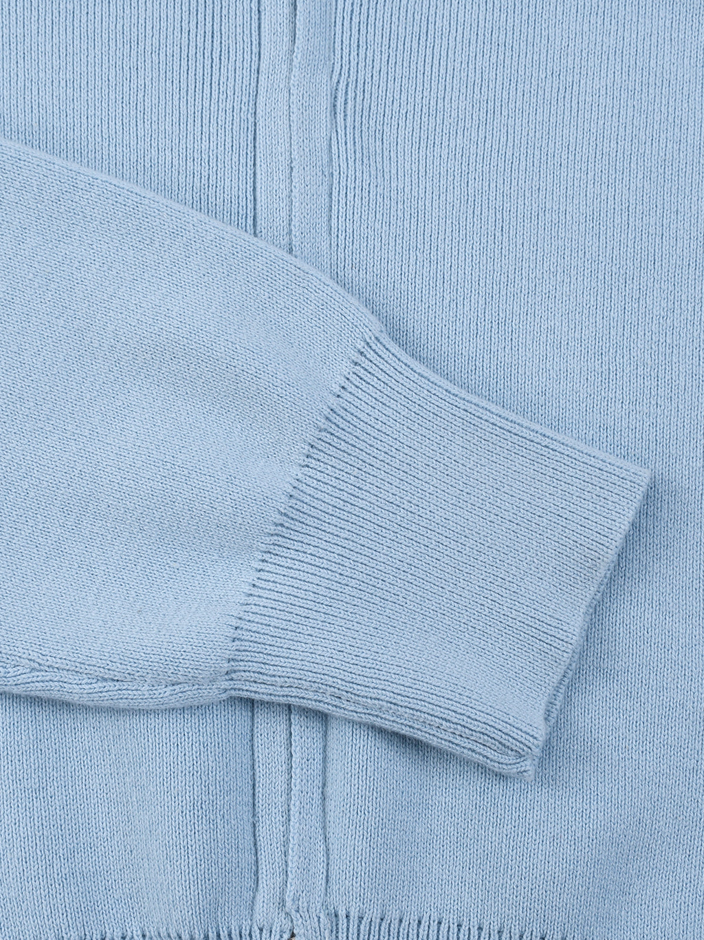 W | mock neck zip- up cardigan