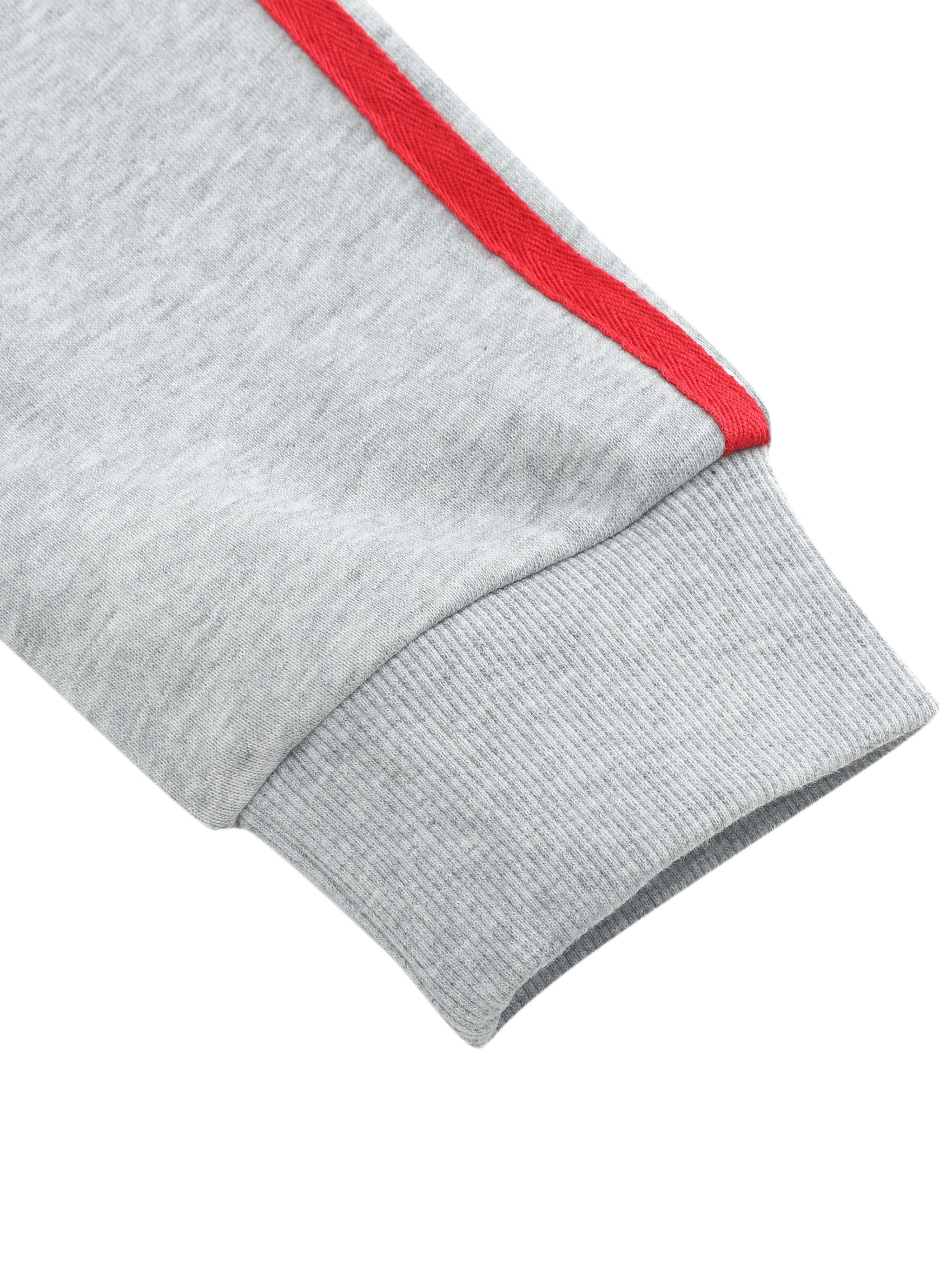 W | off-shoulder full-zip sweatshirt
