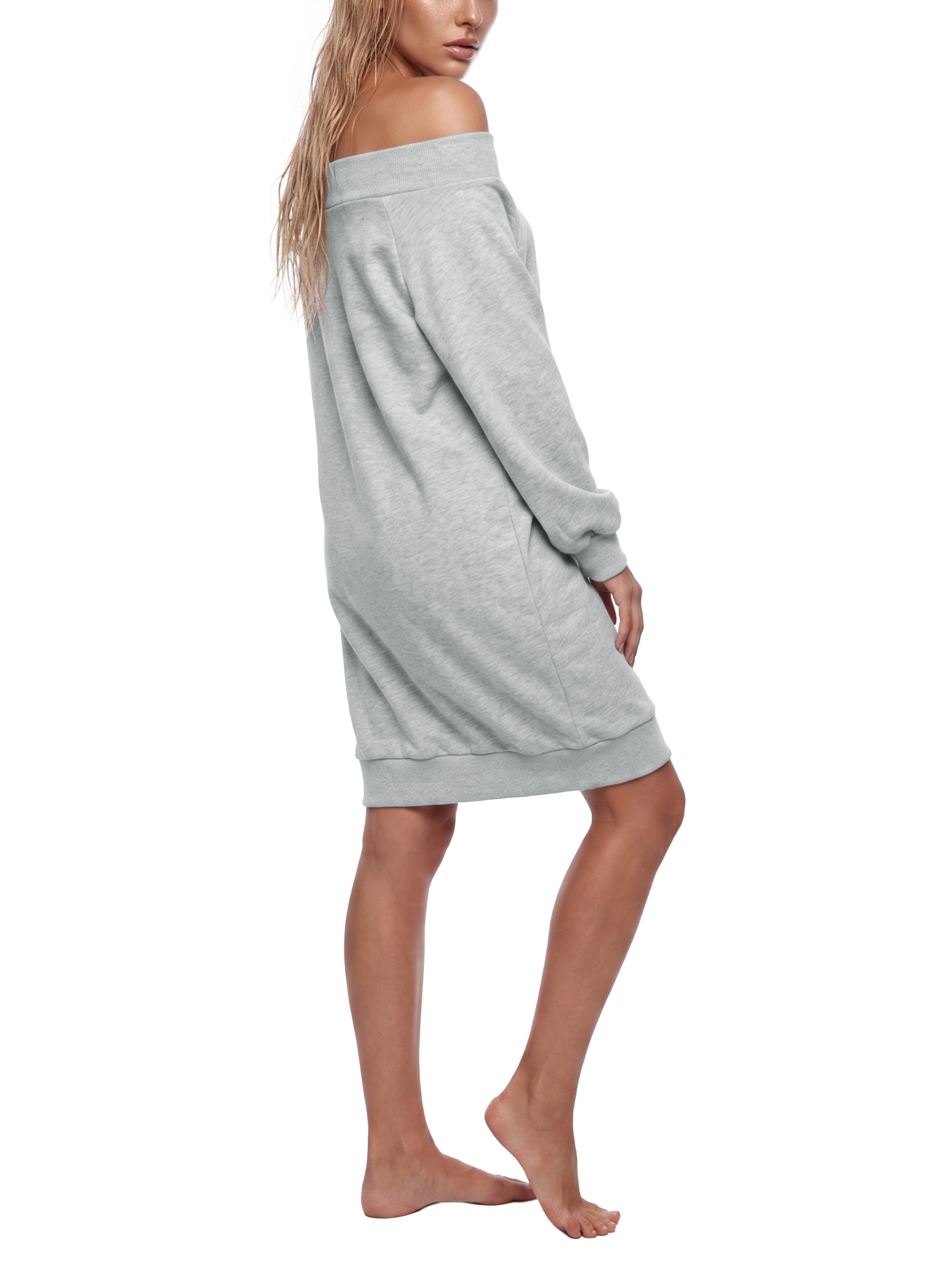 W | off-the-shoulder dress