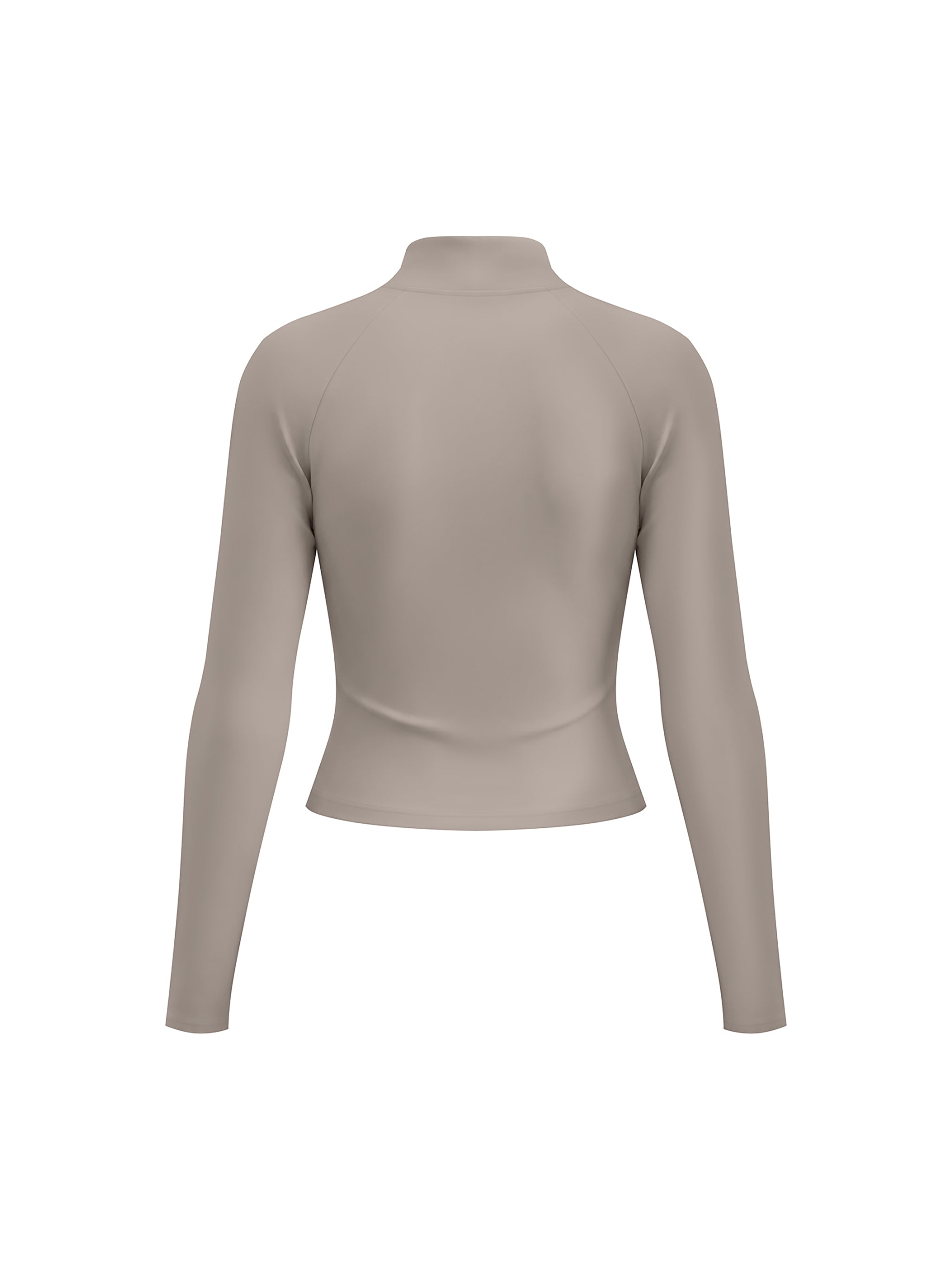 W | panelled yoga jacket