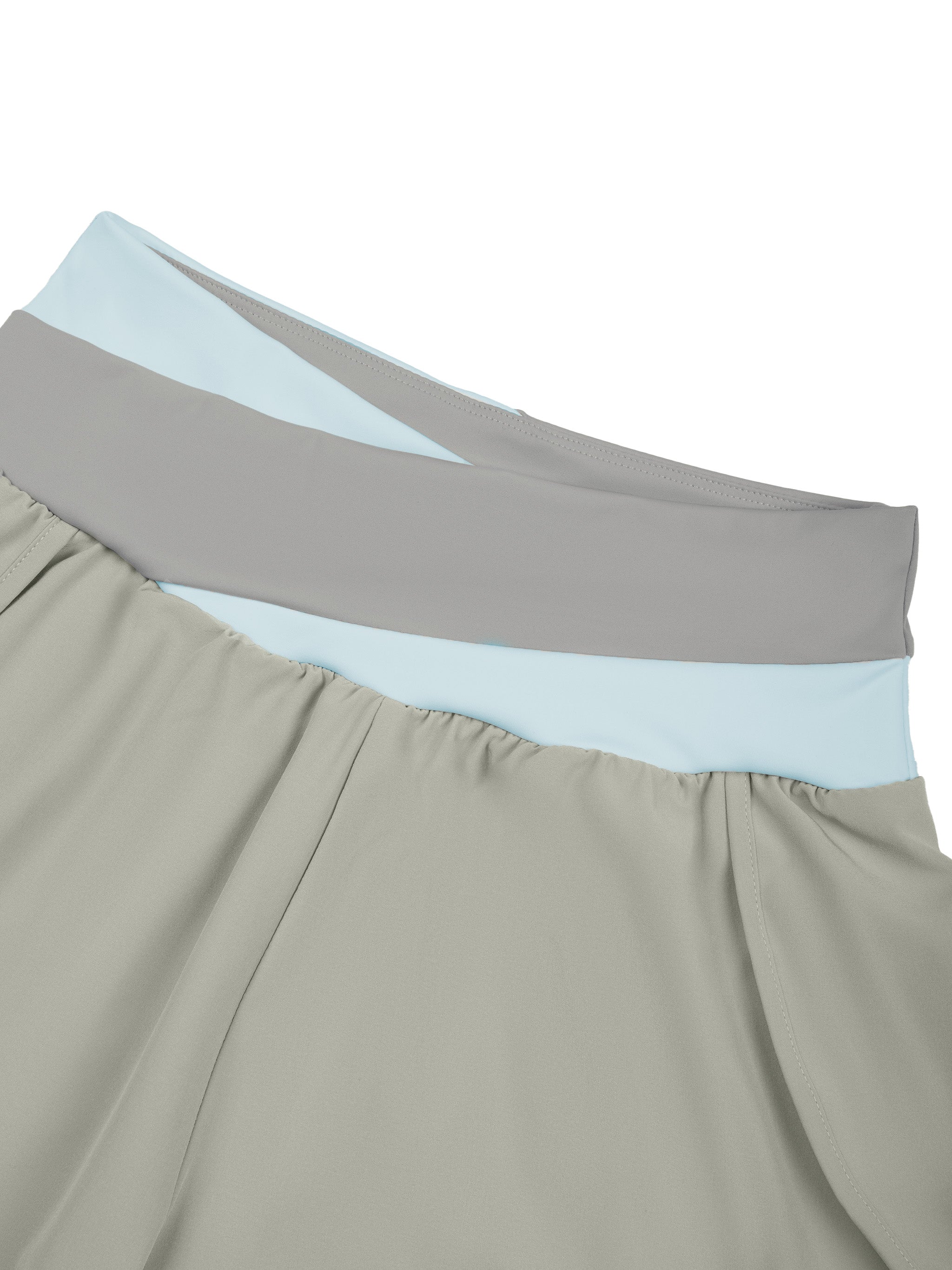 W | panelled yoga shorts